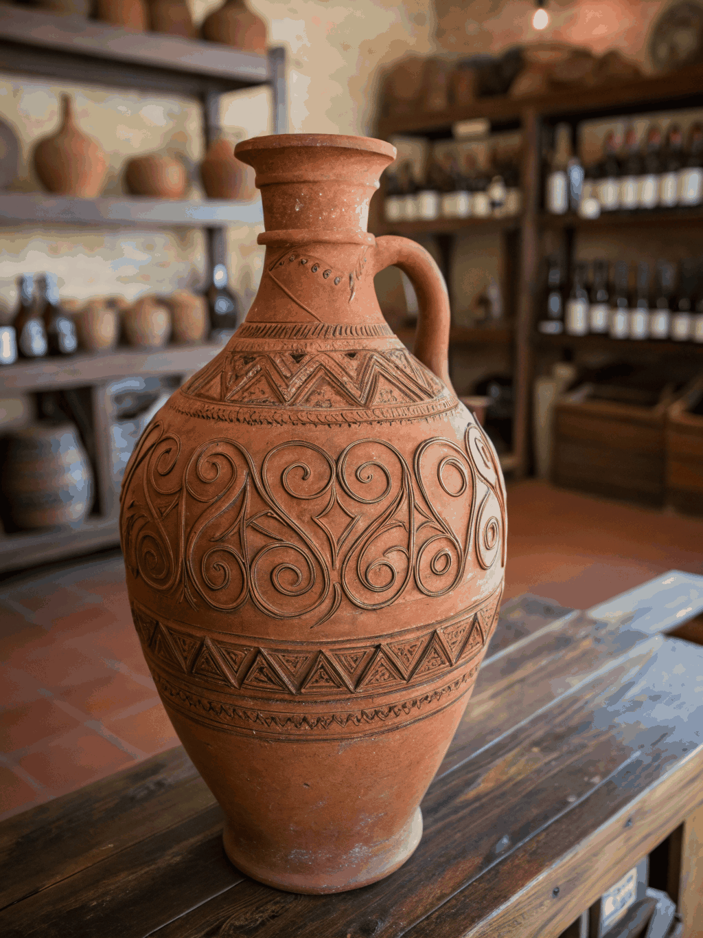 Amphora Teroldego bottle