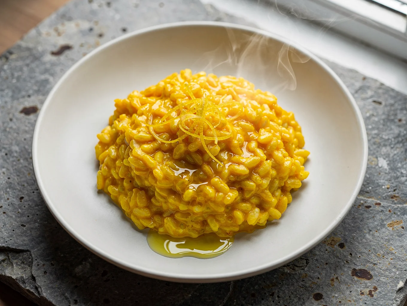 Creamy risotto with roasted squash and sage